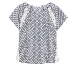 Stitch Fix - Stowers Lace Inset Blouse